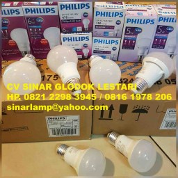 Lampu Led Bulb Philips 6W dan 5W